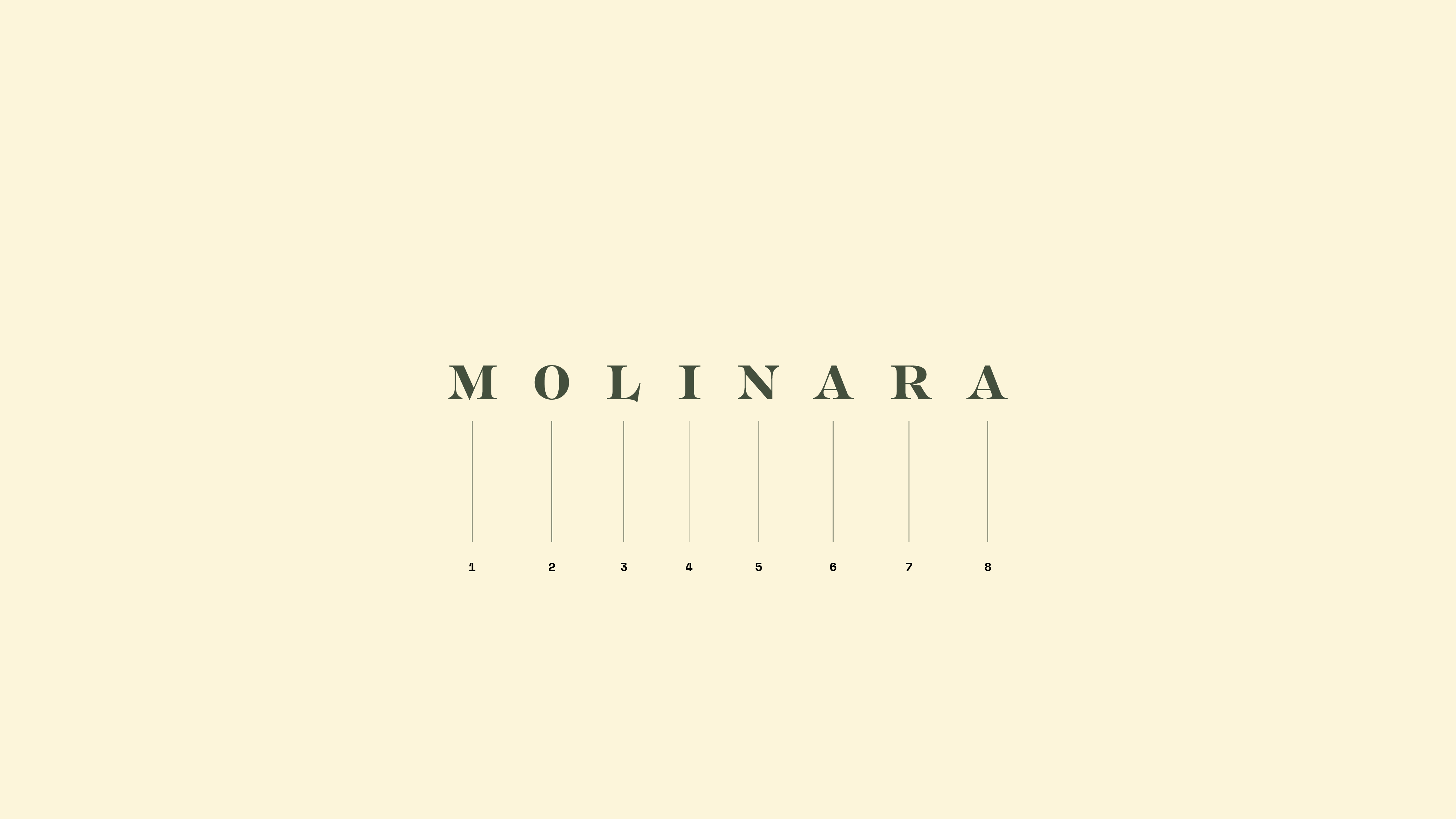 Molinara Pastas Guapo Design Studio identity logotype Esteban Ibarra