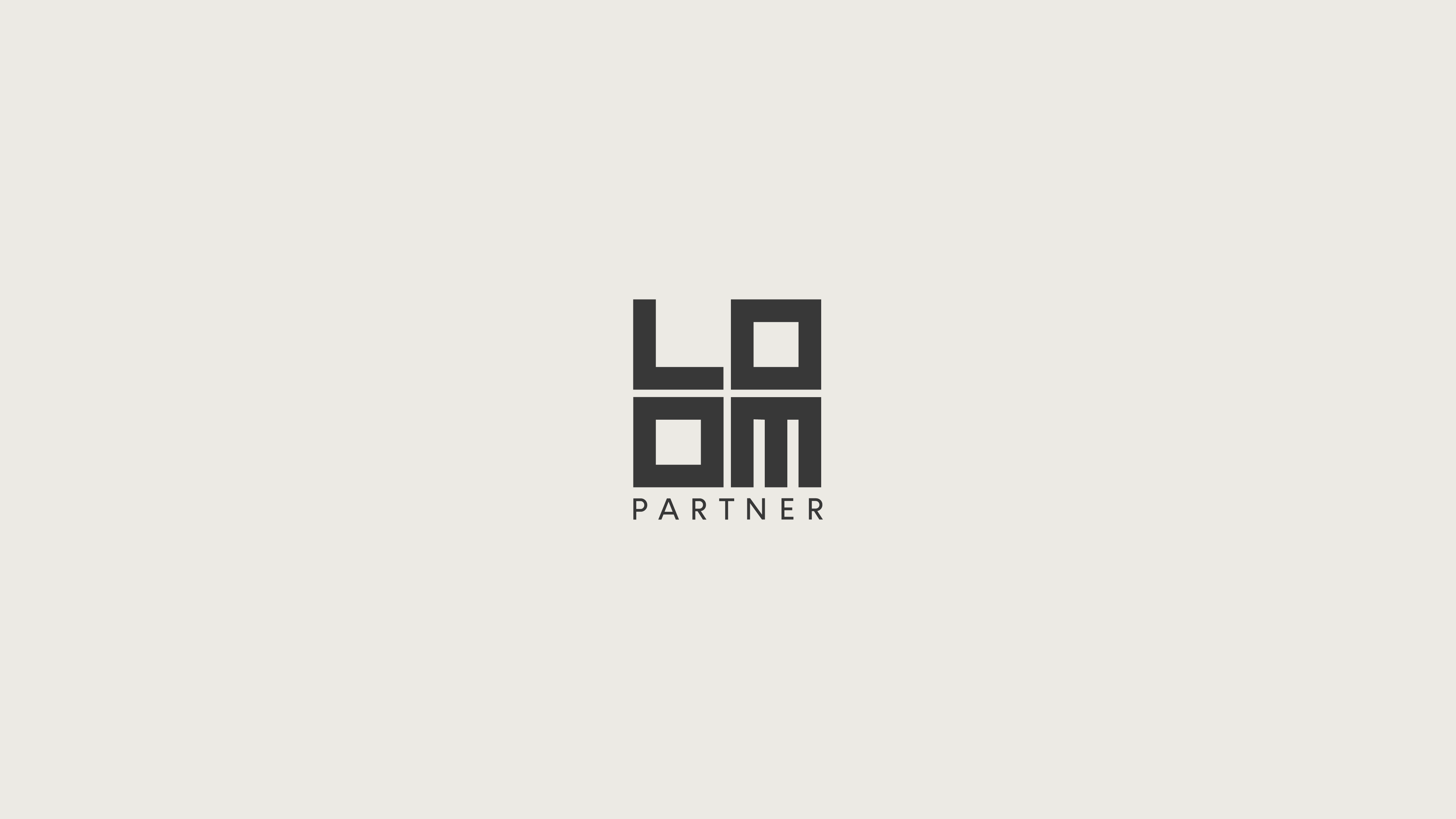 Guapo Design Studio Loom Partner media communication branding logotype