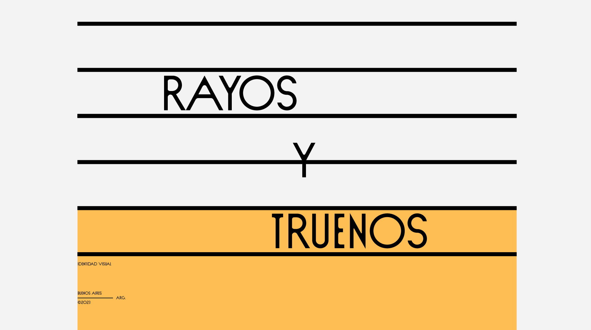 Rayos y Truenos Branding Design by Guapo Esteban Ibarra Gabo Ferro