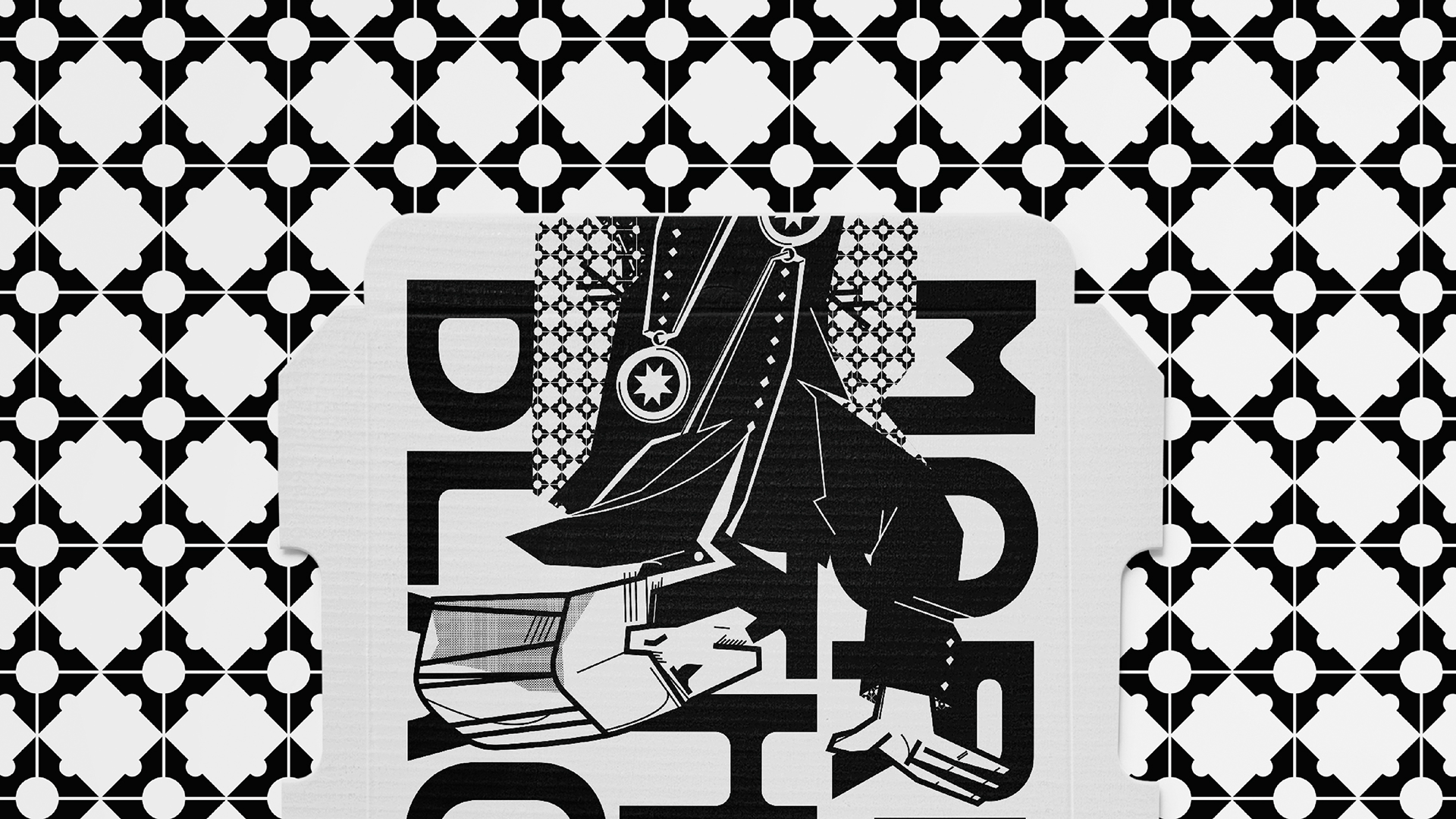 Guapo Moro Pizza Visual Identity 2023 design by Esteban Ibarra