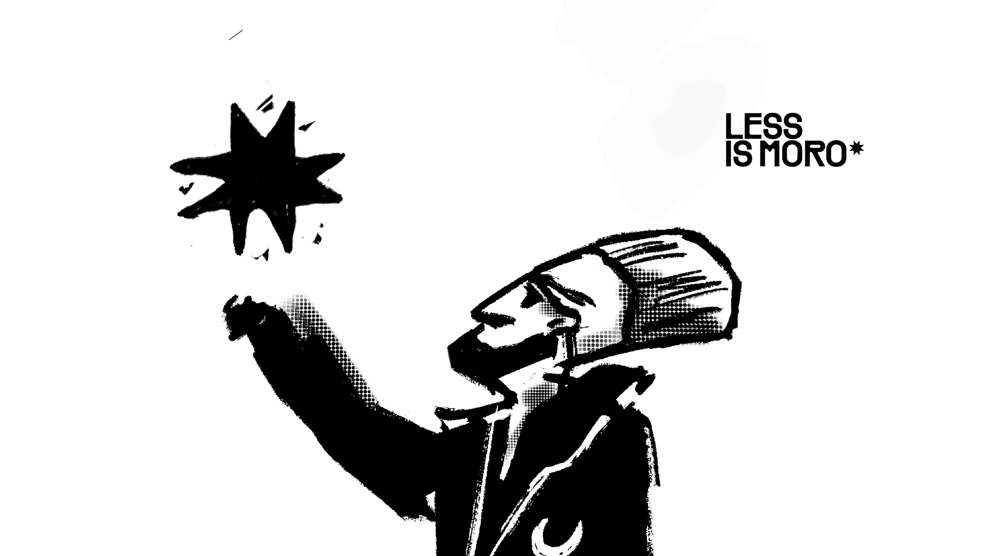 Guapo Moro Pizza Visual Identity 2023 design by Esteban Ibarra