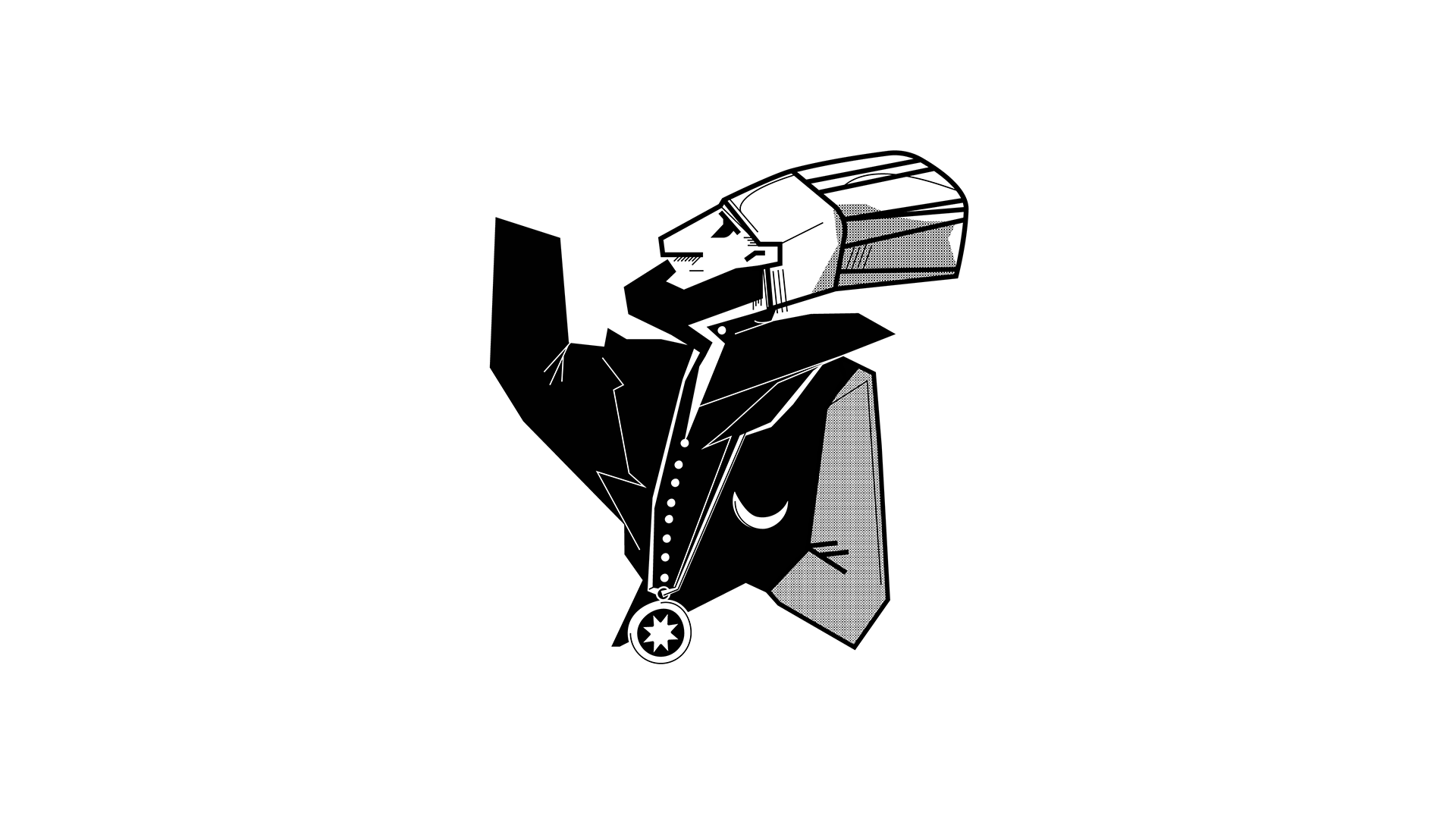 Guapo Moro Pizza Visual Identity 2023 design by Esteban Ibarra