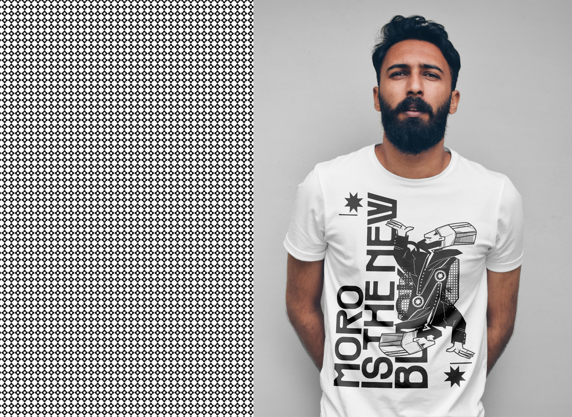 Guapo Moro Pizza Visual Identity 2023 design by Esteban Ibarra