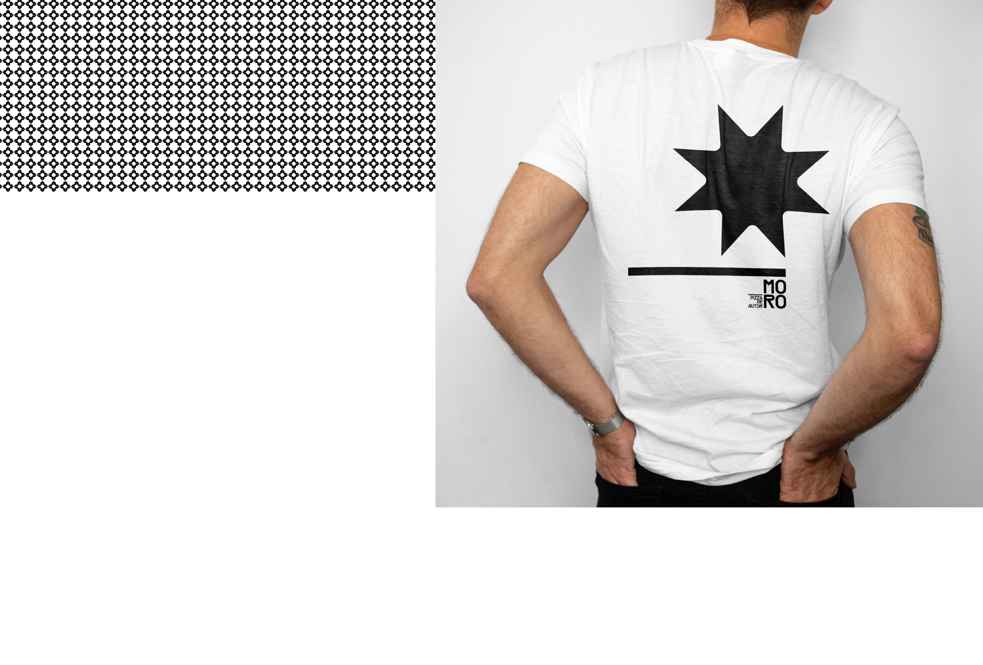 Guapo Moro Pizza Visual Identity 2023 design by Esteban Ibarra