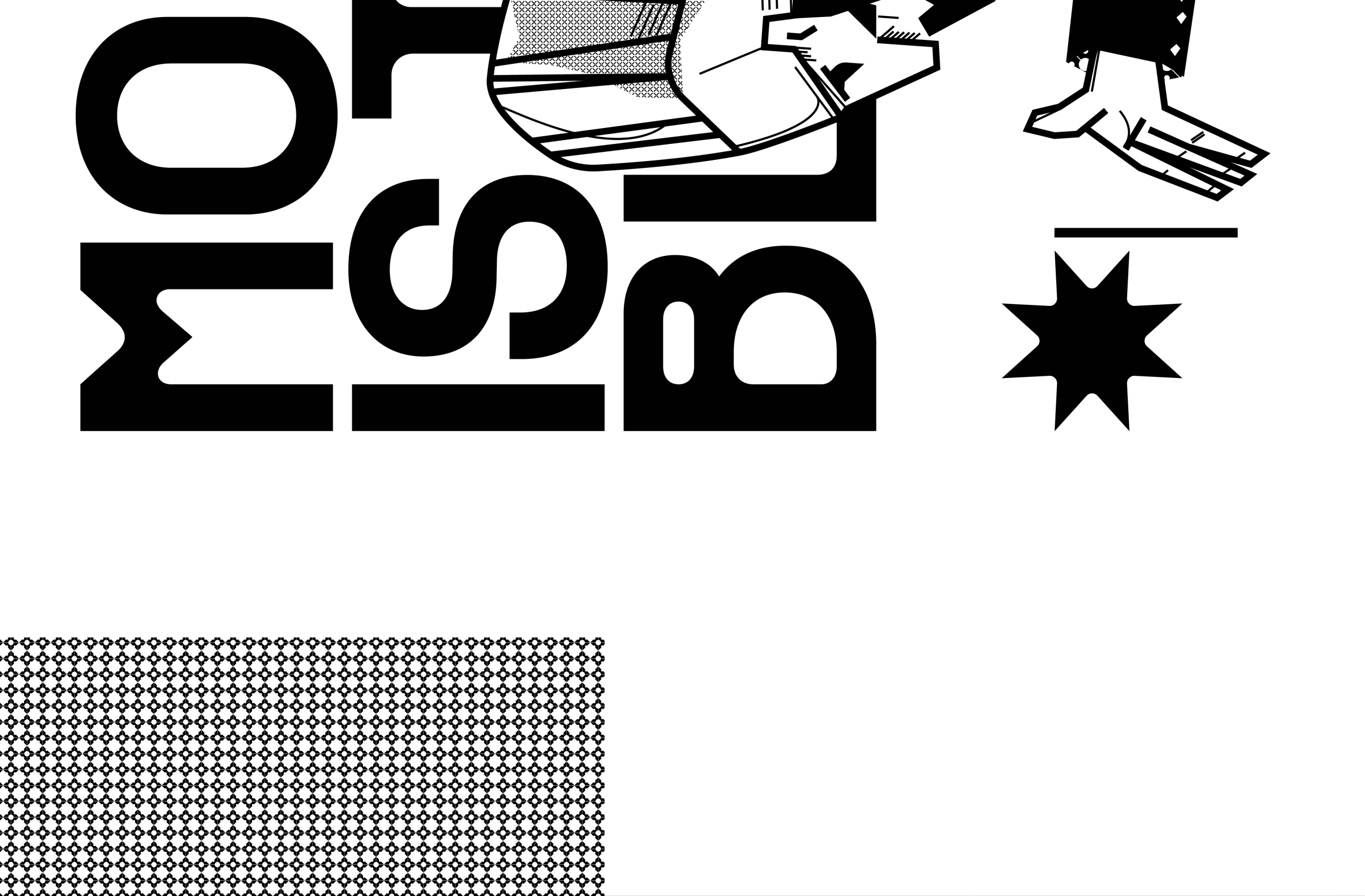 Guapo Moro Pizza Visual Identity 2023 design by Esteban Ibarra