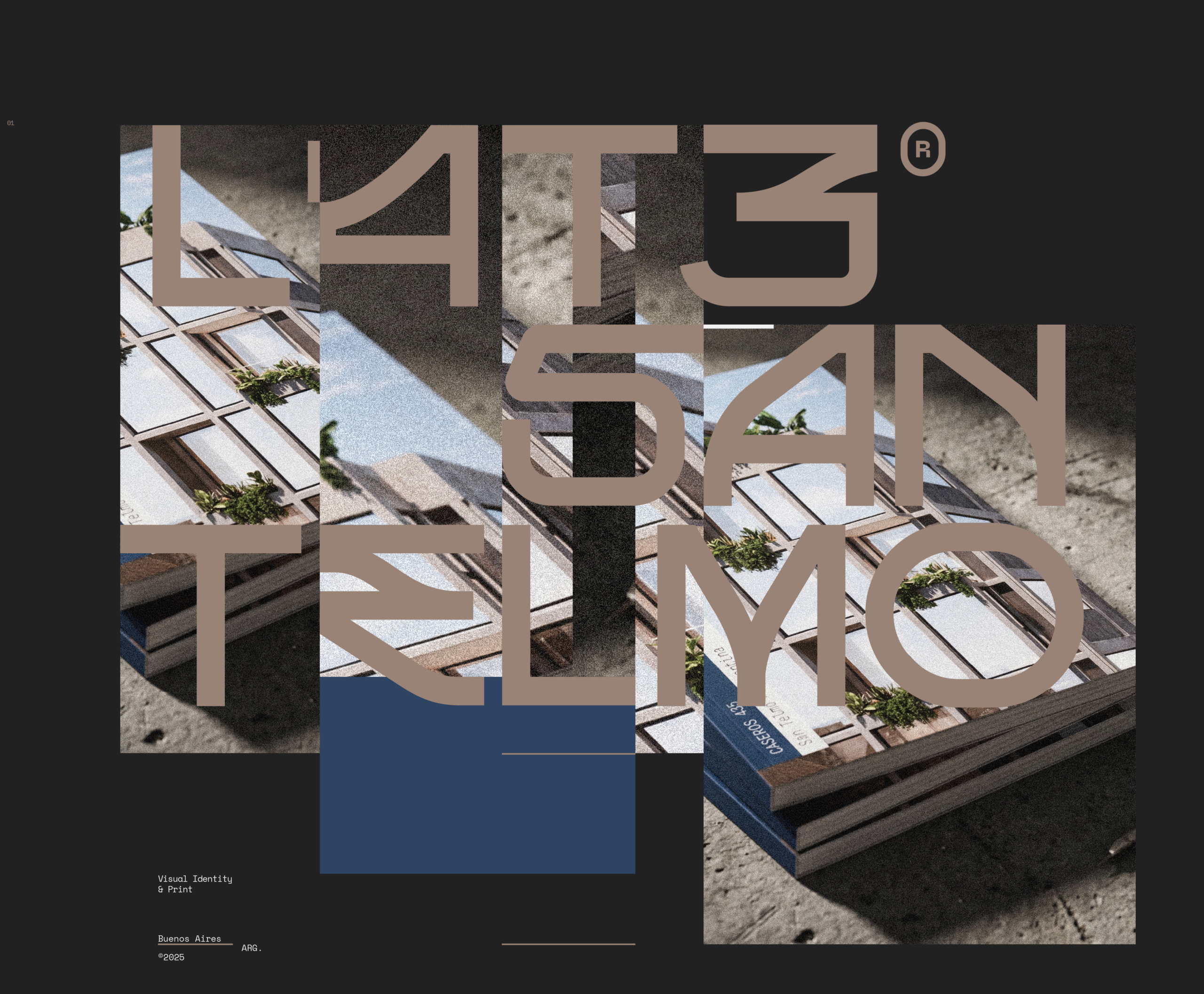 L4T3 5AN TELMO by FACT Visual Identity Print Design by Guapo Esteban Ibarra