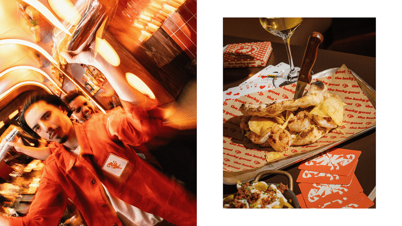 The Lucky Goat Visual Identity Branding Design By Guapo Ula Esteban Ibarra Macarena Lateulade