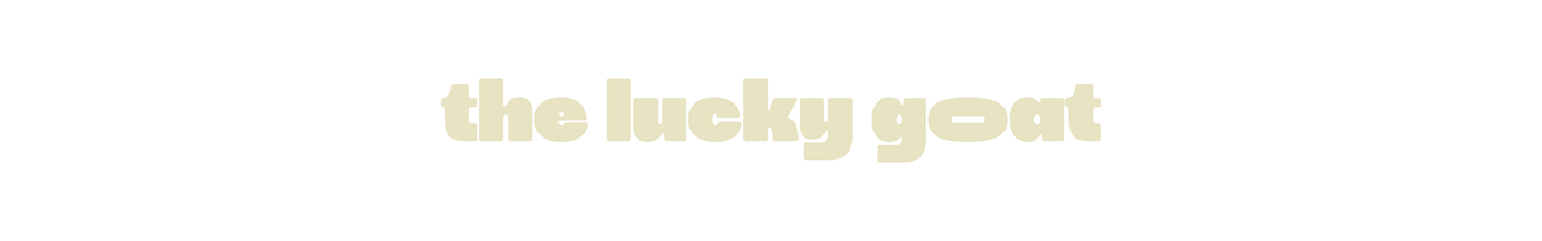 The Lucky Goat Visual Identity Branding Design By Guapo Ula Esteban Ibarra Macarena Lateulade